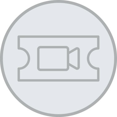 Film şeridi, vektör çizim