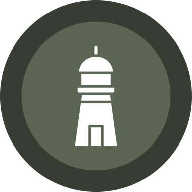 Modern binanın vektör illüstrasyonu