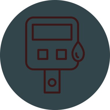 Modern b 'nin vektör illüstrasyonu eksik simgesi