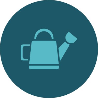 Çaydanlığın vektör illüstrasyonu