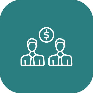 İnsan simgesinin vektör illüstrasyonu