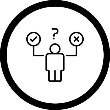 Soru işareti vektör illüstrasyonu