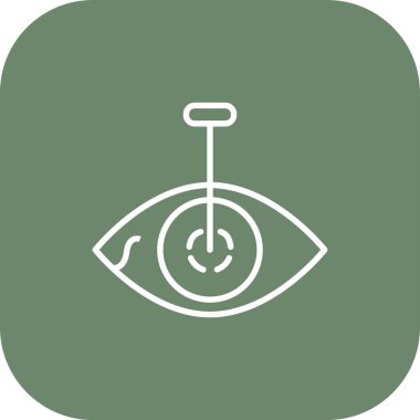 Kişisel ve ticari kullanım için vektör göz simgesi.