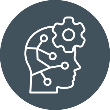 yaratıcı vektör çizgisi simgesi