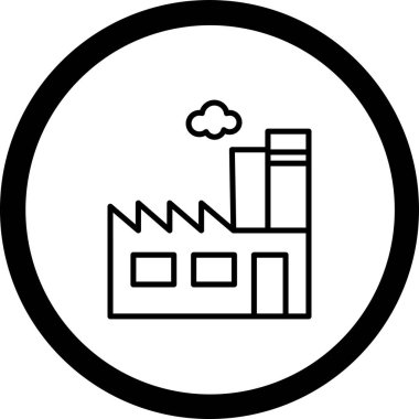 Bir binanın vektör illüstrasyonu