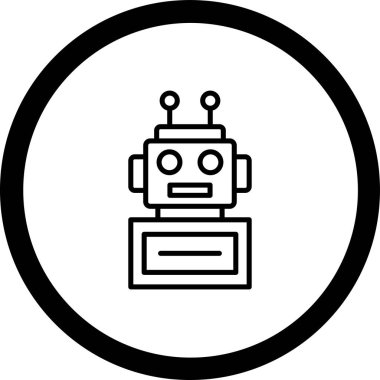 vektör robot resimleme