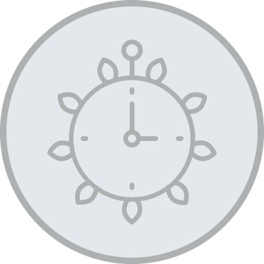 Alarm simgesi vektör illüstrasyonu