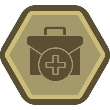 İlk yardım çantası simgesi