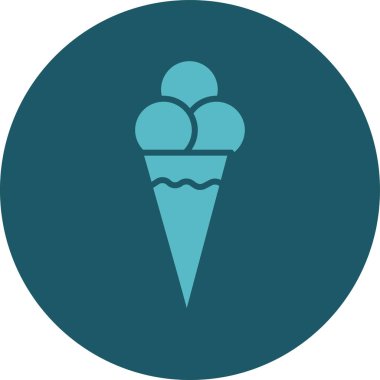 Dondurma. Basit resimleme