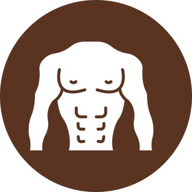 Kas gücü. Web simgesi basit illüstrasyon