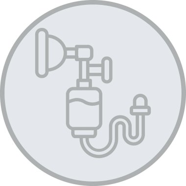 Modern simgenin vektör illüstrasyonu