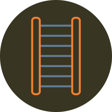 Modern ikon vektör illüstrasyonu, yaz tatili