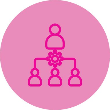 Çiçekli bir kadının vektör çizimi