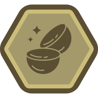 Bozuk para simgesinin vektör illüstrasyonu