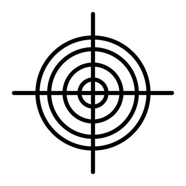 radar web simgesi, vektör illüstrasyonu