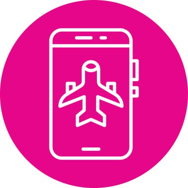 Kolayca düzenleyebilen akıllı telefon vektör simgesi