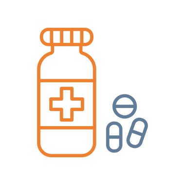 Tıbbi simgenin vektör illüstrasyonu