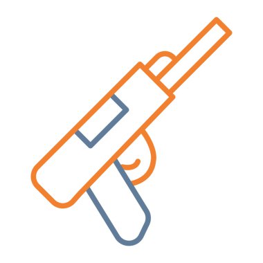 Şırınga çizgisi ikonu. Beyaz arka planda izole edilmiş şırınga çizimi. Ağ ve uygulama için tasarlanmış enjeksiyon tasarımı. eps