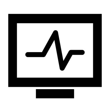 Tıbbi bir simgenin vektör illüstrasyonu