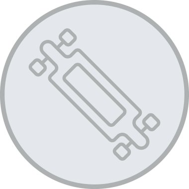 Çip simgesi vektör illüstrasyonu