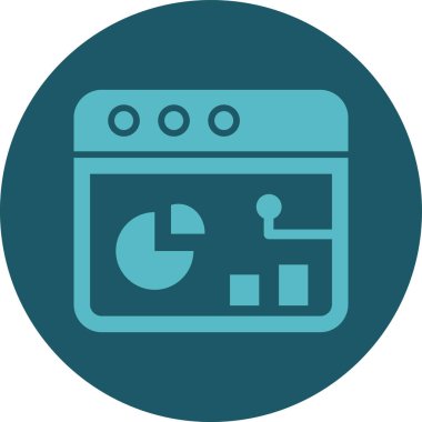 Mutfak. Web simgesi vektör illüstrasyonu