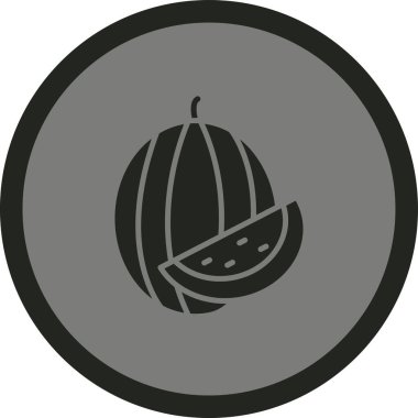 Benzersiz Soğan Vektörü Kabartma Simgesi