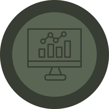 seo modern simgesinin vektör illüstrasyonu