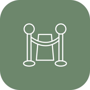 Modern simgenin vektör illüstrasyonu