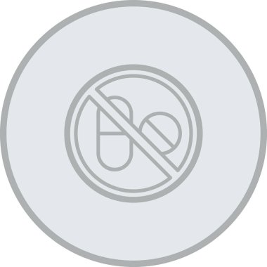 Soyut arkaplanda izole edilmiş işaret simgesi yok