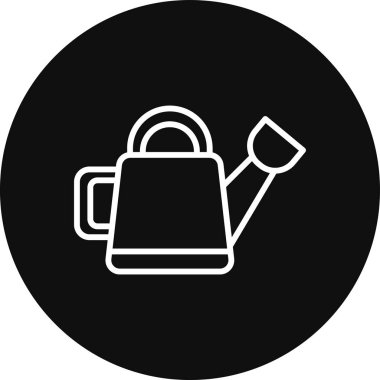 vektör kettle düz simgesi