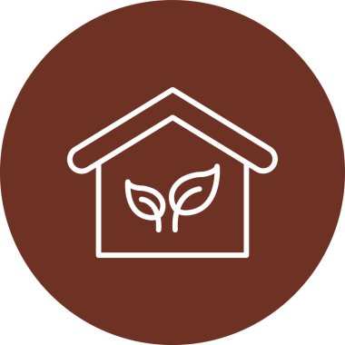 ev simgesi vektör illüstrasyonu