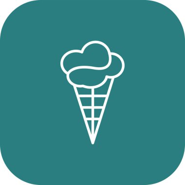 vektör dondurma resimleme