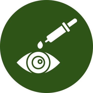 göz vektör simgesi modern illüstrasyon