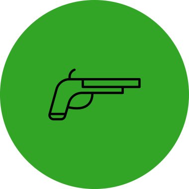 vektör tabancası illüstrasyonu