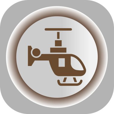 Helikopter simgesi, basit tarzı