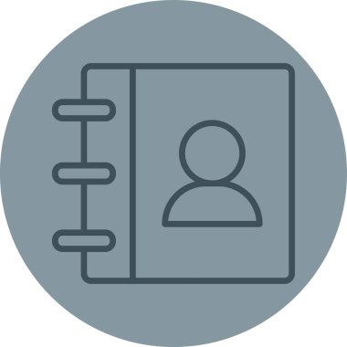 İnsan simgesinin vektör illüstrasyonu