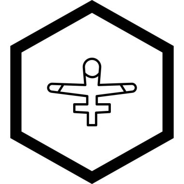 Modern simgenin vektör illüstrasyonu