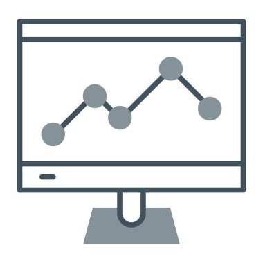 seo modern simgesinin vektör illüstrasyonu