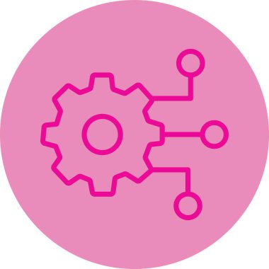 seo modern simgesinin vektör illüstrasyonu