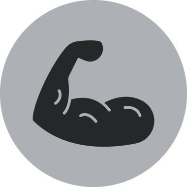 Kas gücü. Web simgesi basit illüstrasyon