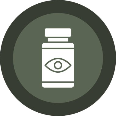 Göz simgesi, vektör illüstrasyonu