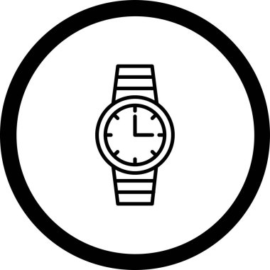 izle simge vektör illüstrasyonu