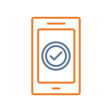 mobil uygulama simgesi, vektör illüstrasyonu