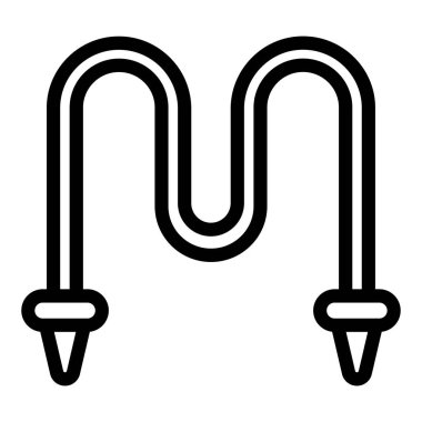 İp simge vektör çizim