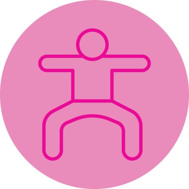 İnsan simgesinin vektör illüstrasyonu