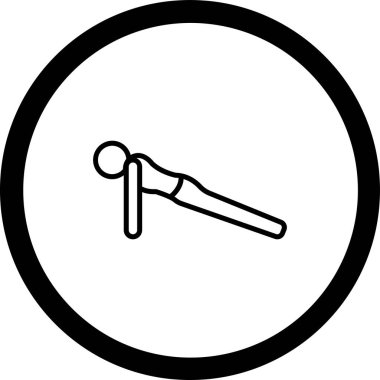 Modern otomatik simgenin vektör illüstrasyonu