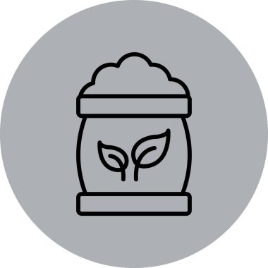 Bitkinin vektör illüstrasyonu