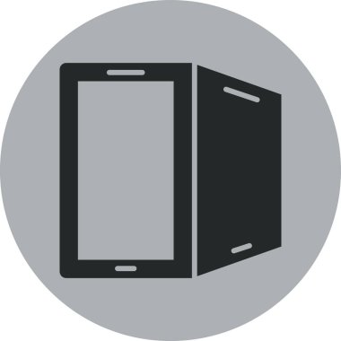 akıllı telefon simgesi, basit tasarım