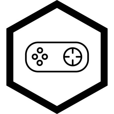 oyun simgesi, vektör illüstrasyonu