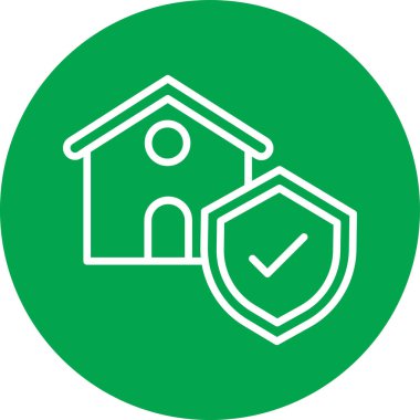 ev simgesi vektör illüstrasyonu